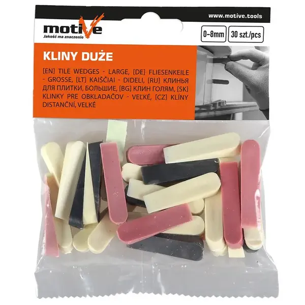Kliny veľké 30 ks