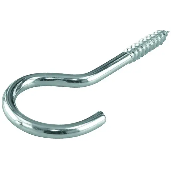 Skrutkovací hák štvrťkruhový pozink. 20 x 2,0 mm