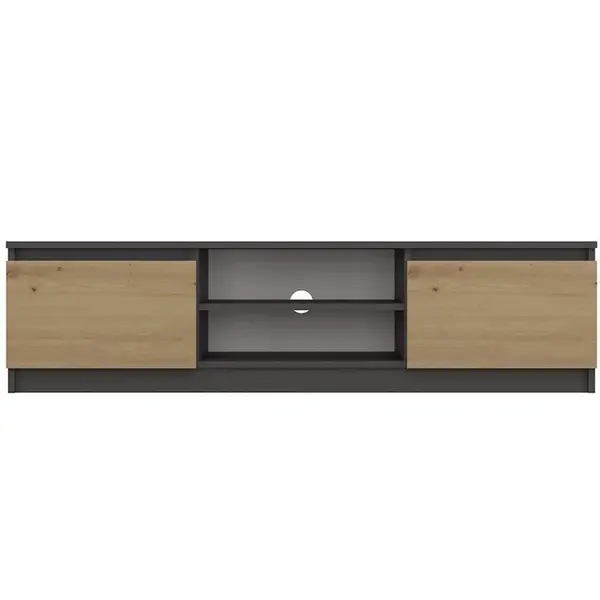 Tv stolek 140 Malwa antracit/artisan