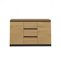 Komoda 2D3S antracit/artisan