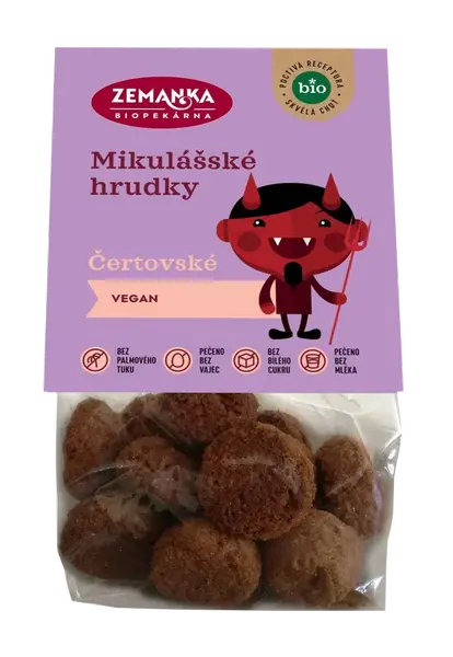 ZEMANKA Mikulášské BIO sušenky od čert 100 g