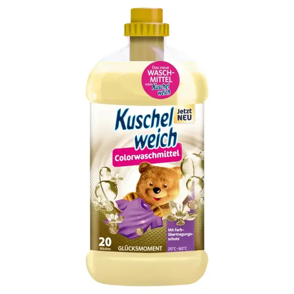 Kuschelweich prací gel na barevné prádlo Momenty štěstí 1,1 l / 22 praní