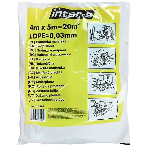 Malířská Plachta 4/5 žlutá