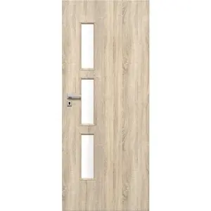 Interiérové dveře Irga 3*3 80P dub sonoma