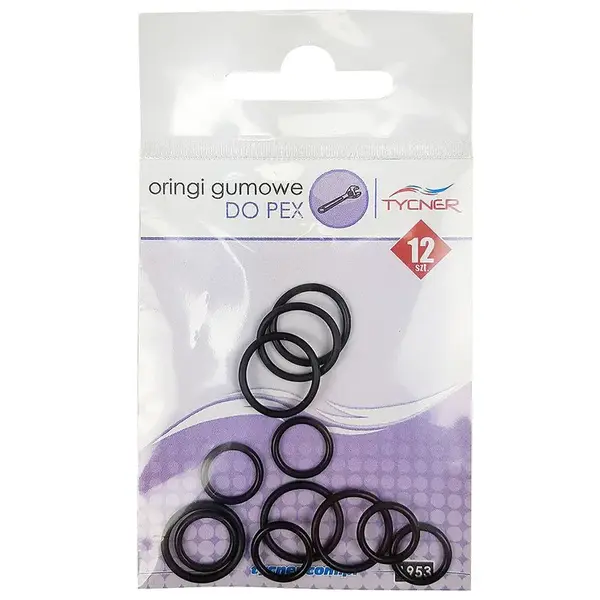 Súprava O-krúžkov do pex 12 kusov