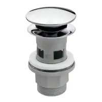 Umývadlový odtok univerzálny Click-Clack, chróm S287PP-B