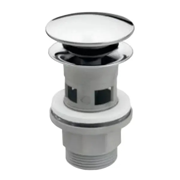Umývadlový odtok univerzálny Click-Clack, chróm S287PP-B