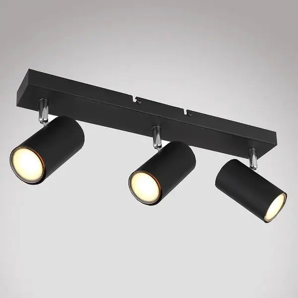 Stropné bodové svietidlo 57910-3B Čierna LS3