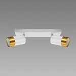 Svítidlo PUZON SPT GU10 2L WHITE/GOLD 04124 LS2