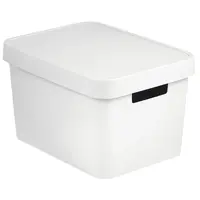 Box s víkem Infinity 17l 229245 bílý