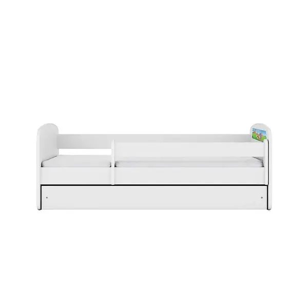 Dětská postel Babydreams bílá 70x140 Safari