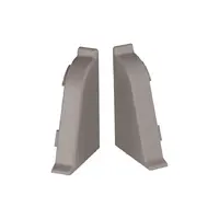 Koncovka pravá pro lištu k pracovní desce BL44 žula šedá 114