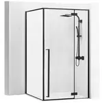 Sprchový kout Fargo Rea K6318 90x90x195 black