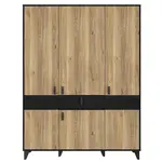 Skříň 150 Liona LYAS831-M688 dub mauvella/dub cabezone