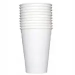 Biele papierové poháre (10 ks) 200ml