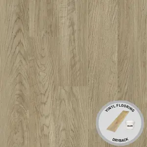 Lepené vinylové podlahy Dub Modern Beige 2mm/0,4mm DryBack