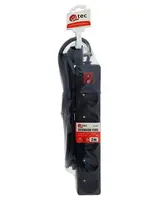 Predlžovací kábel s vypínačom Q-354f 5x z/u 2m čierny