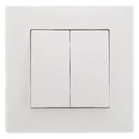 ŁP-2L Dvojitý konektor biely