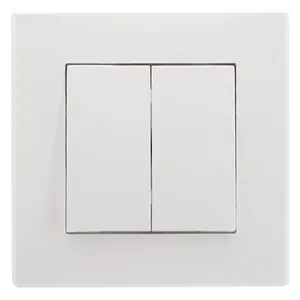 ŁP-2L Dvojitý konektor biely