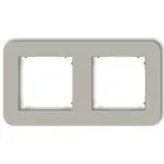 Rámček dvojitý zaoblený Mini Taupe