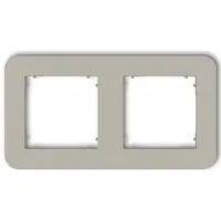 Rámček dvojitý zaoblený Mini Taupe