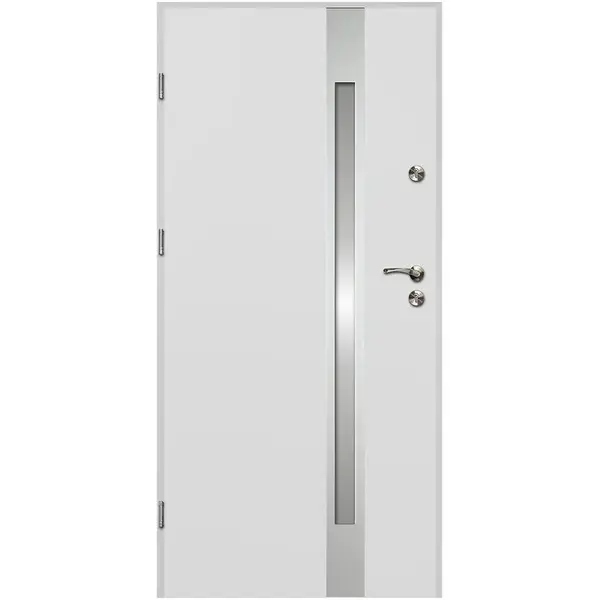 Dvere vchodové Tyfon 80L biela