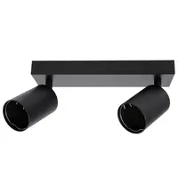 Stropné bodové svietidlo SARAI 6967 G10 čierne LS2