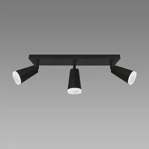 Luster SANA GU10 3L BLACK 04146 LS3