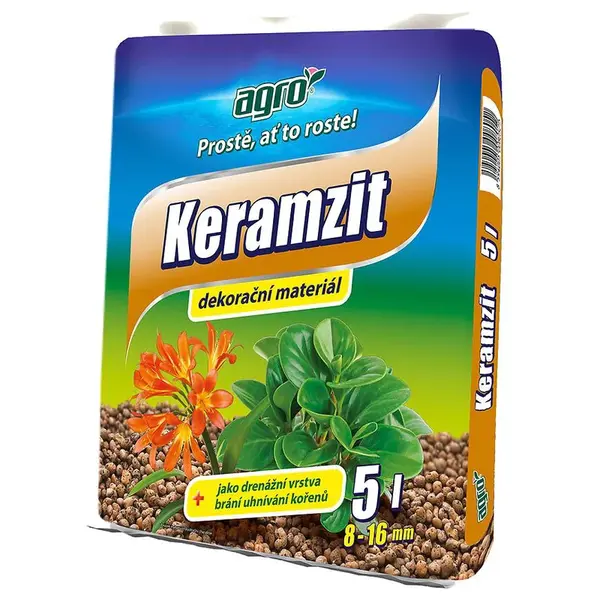 Agro keramzit 8 - 16 mm, 5 l