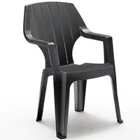 Plastová stolička Alta grafit