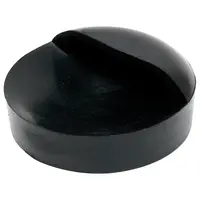 Zátka na sifón čierna Ø 43 299/K