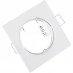 Pevné podhľadové svietidlo Pavo štvorcové biele