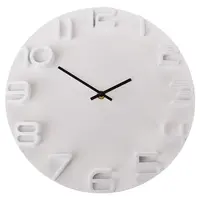 Plastové nástěnné hodiny PLO032 30.5x30.5x4.2 cm