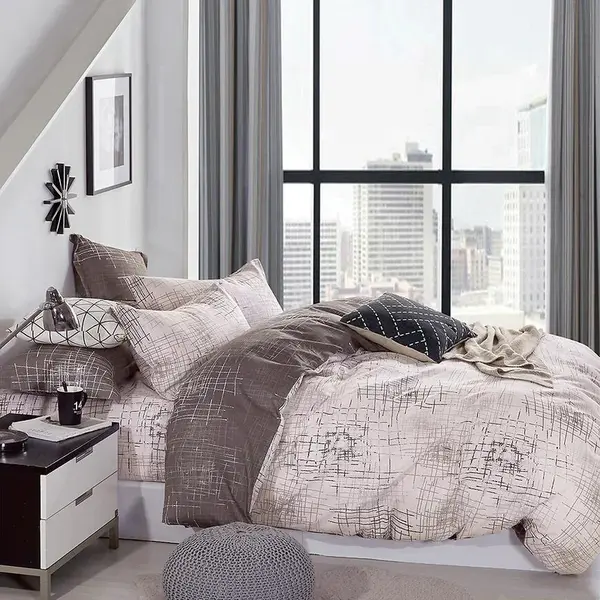 Posteľná bielizeň bavlnený satén ALBS-01342B 140x200 Lasher