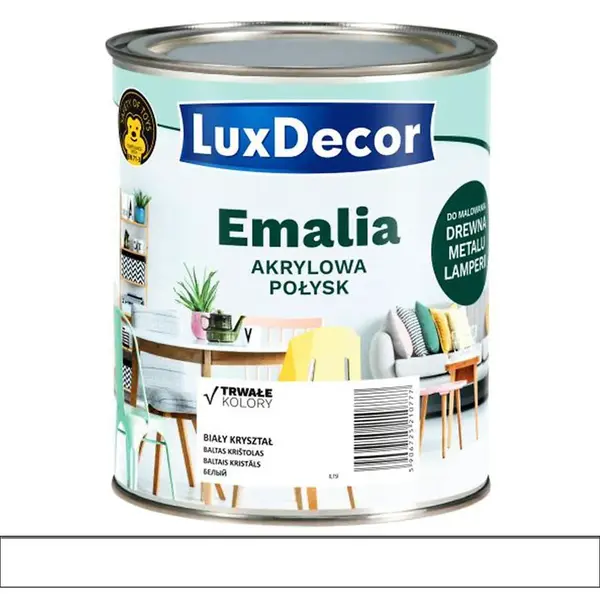 EMAIL LUXDECOR BIELY KRIŠTÁĽ 0,4 l