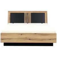 Postel Aris As14/160 dub evoke/černá s úložným prostorem