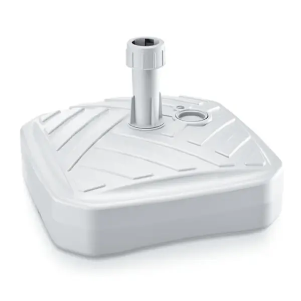 Stojan pod slunečník bílý S449