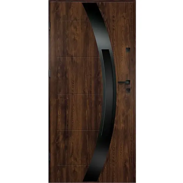 Vchodové dveře Selene 80L ořech