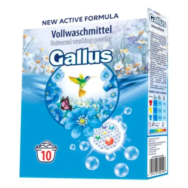Gallus prací prášek Universal 650 g / 10 praní