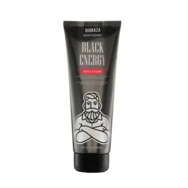 Biobaza MEN sprchový gel black energy 220 ml