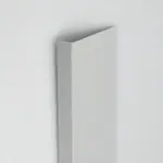 Profil uholníkový PVC světle šedá satina 20x25x1000