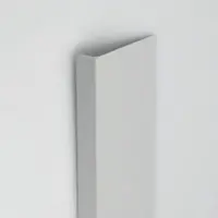 Profil uholníkový PVC světle šedá satina 20x25x1000