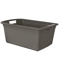 Obdelník miska Cotton 25l tmavě šedá