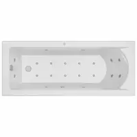 Hydromasážní vana Brava 170x75 10DW + 10DP ovládání elektronické