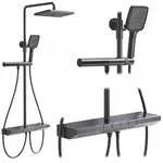 Sprchový set s termostatem Rea Pedro titan