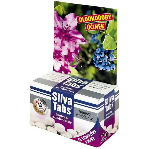 Silva Tabs - hnojivo v tabletách - borůvky a rododendrony 250 g