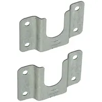 Vešiaková rozeta oválna 2 ks