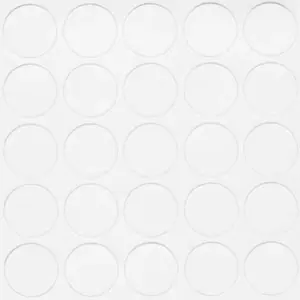 Záslepka  13 mm biela 25 ks