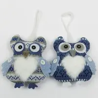 Závesná dekorácia sova 11 cm mix 41748