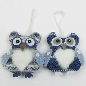 Závesná dekorácia sova 11 cm mix 41748